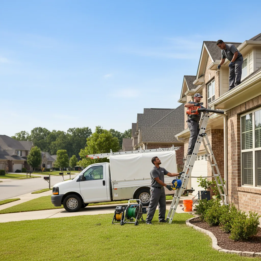 Home Gutter Service in Sadler, TX near me